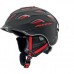 Шлем Alpina Supercybric Black/Red Silk Matt