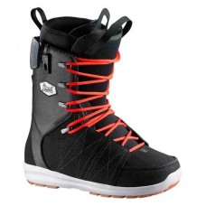 Сноубордические ботинки Salomon Launch Fat Lace SJ Denim Black-Red-White