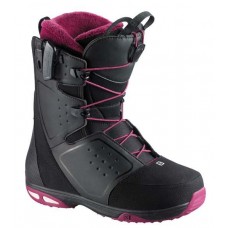Сноубордические ботинки Salomon Moxie Black-Rubis-Gy